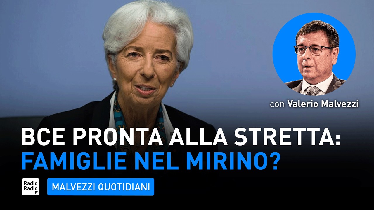 TASSI SU, ECONOMIA GIÙ? La BCE pronta a colpire famiglie e imprese