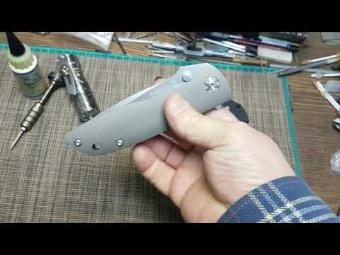 Fantoni knives. Hand made titanium. 24 марта 2021 г.