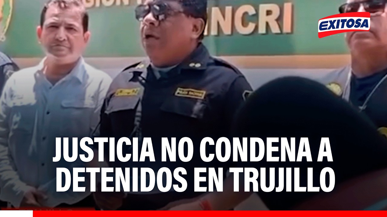 🔴🔵Delincuentes sin pena en Trujillo: Muchos acaban sin sentencia pese a ser capturados por la PNP