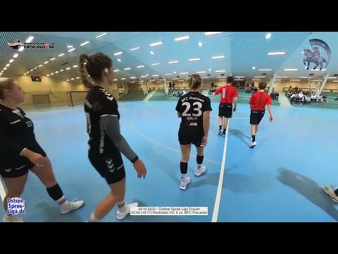 33:34 (18:17) Rostocker HC II vs. BFC Preussen - 28.10.2023