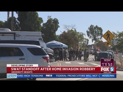 SWAT Standoff After Home Invasion Robbery