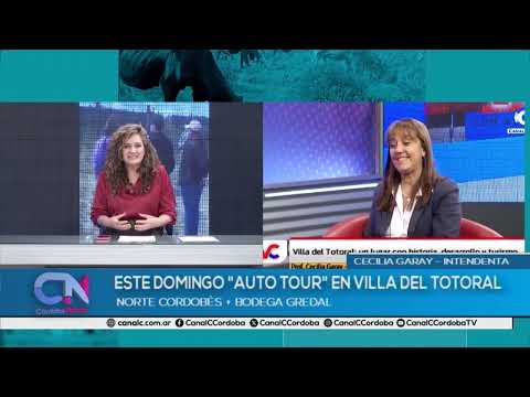Ese domingo autotur en Villa del Totoral   Norte Cordobés   Bodega Gredal   Cecilia Garay   Intenden