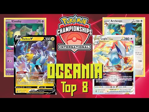 Lost Box Raikou vs Lugia VStar - Pokemon TCG Oceania Internationals TOP 8