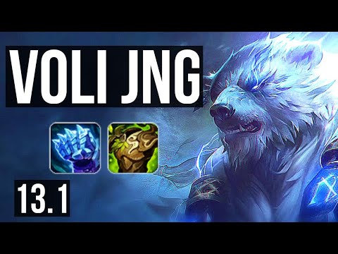VOLIBEAR vs GRAVES (JNG) | 5/2/10, Rank 9 Voli | KR Grandmaster | 13.1