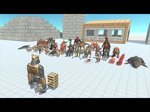 GHOR HAMMER $140 VS UNITS $140 - Animal Revolt Battle Simulator