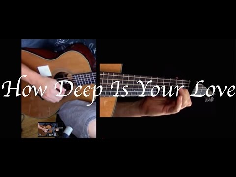 Kelly Valleau - How Deep Is Your Love (Bee Gees) - Fingerstyle Guitar