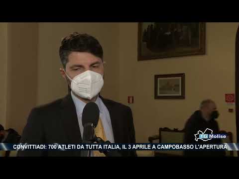 Convittiadi: 700 atleti da tutta italia, il 3 aprile a Campobasso l'apertura