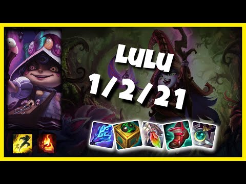 Lulu vs Bard NA Challenger SUPPORT (1/2/21) Gameplay Replay - Patch 10.24