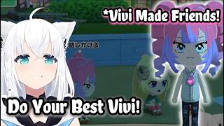 Fubuki Helps Vivi Make Friends in Tomodachi Collection — It Gets Wholesome