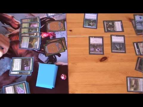 Mtg gameplay: Go mill yourself vs 4 Color Reanimator, Game 2
