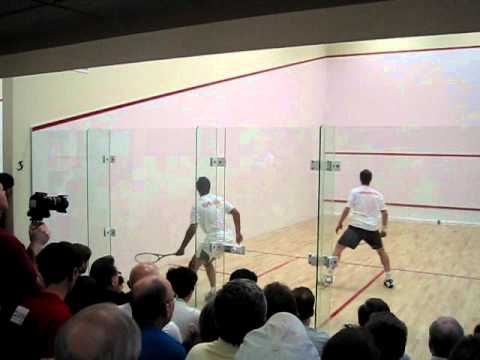 Shabana - Gaultier Squash Exhibiton Match #1