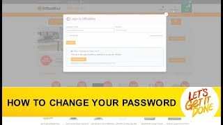 Changing Your Password on OfficeMax Website