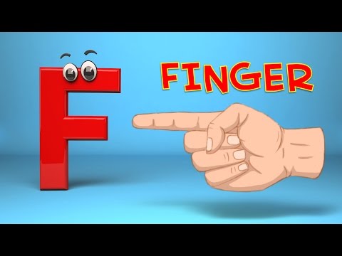 Phonics Letter- F song | Nursery Rhymes For Kids | Learning Videos For Babies