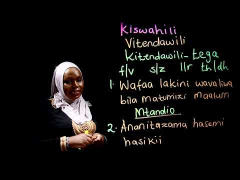 Gredi 5 Kiswahili Mwalimu Rehema Vitendawili