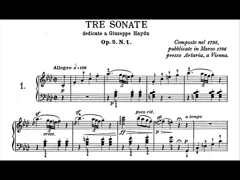 Beethoven: Piano Sonata No.1 in F Minor, Op.2 No.1 (Alfred Brendel)