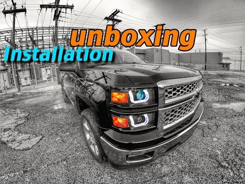 Anzo Headlights unboxing/installation NEW