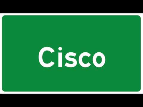How to Pronounce Cisco In english