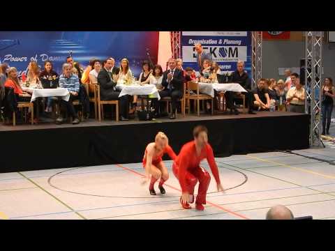 Michelle UHL und Tobias BLUDAU, DM Ingolstadt, R´n´R, 20.06.2015, Fuß ER