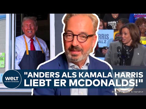 Video Thumbnail: US-WAHLKAMPF: Fleischhauer über Trumps PR-Stunt bei McDonalds! "Er ist ganz bei sich selbst!"