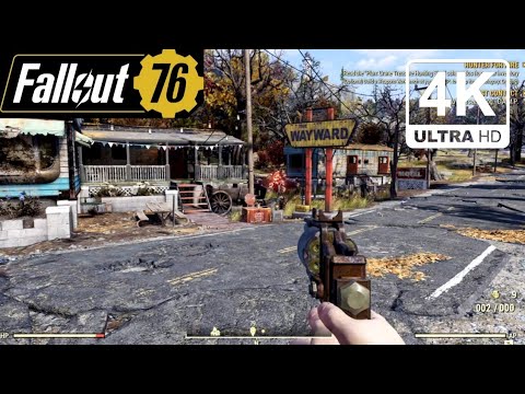 Fallout 76 Walkthrough 4K ULTRA Graphics Gameplay Part 1(PS5)