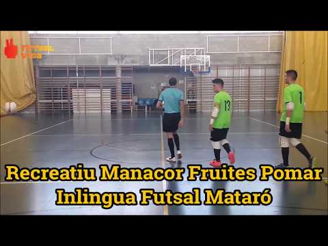 🔴⚪ Recreatiu Manacor Fruites Pomar 2-3 💛🖤 Inlingua Futsal Mataró