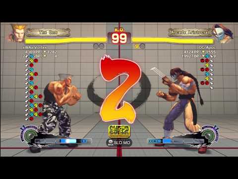 xWAx Vortex (Guile) vs OG APOC (Vega)