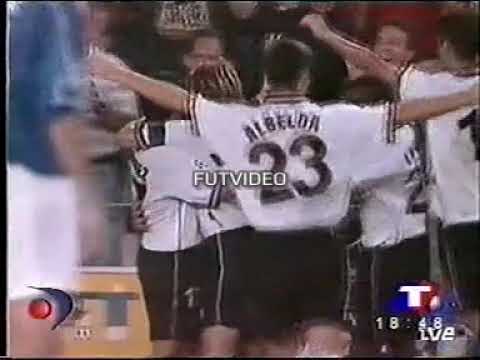 1999 (Ch. L.) Valencia (España):2 vs Glasgow Rangers (Escocia):0