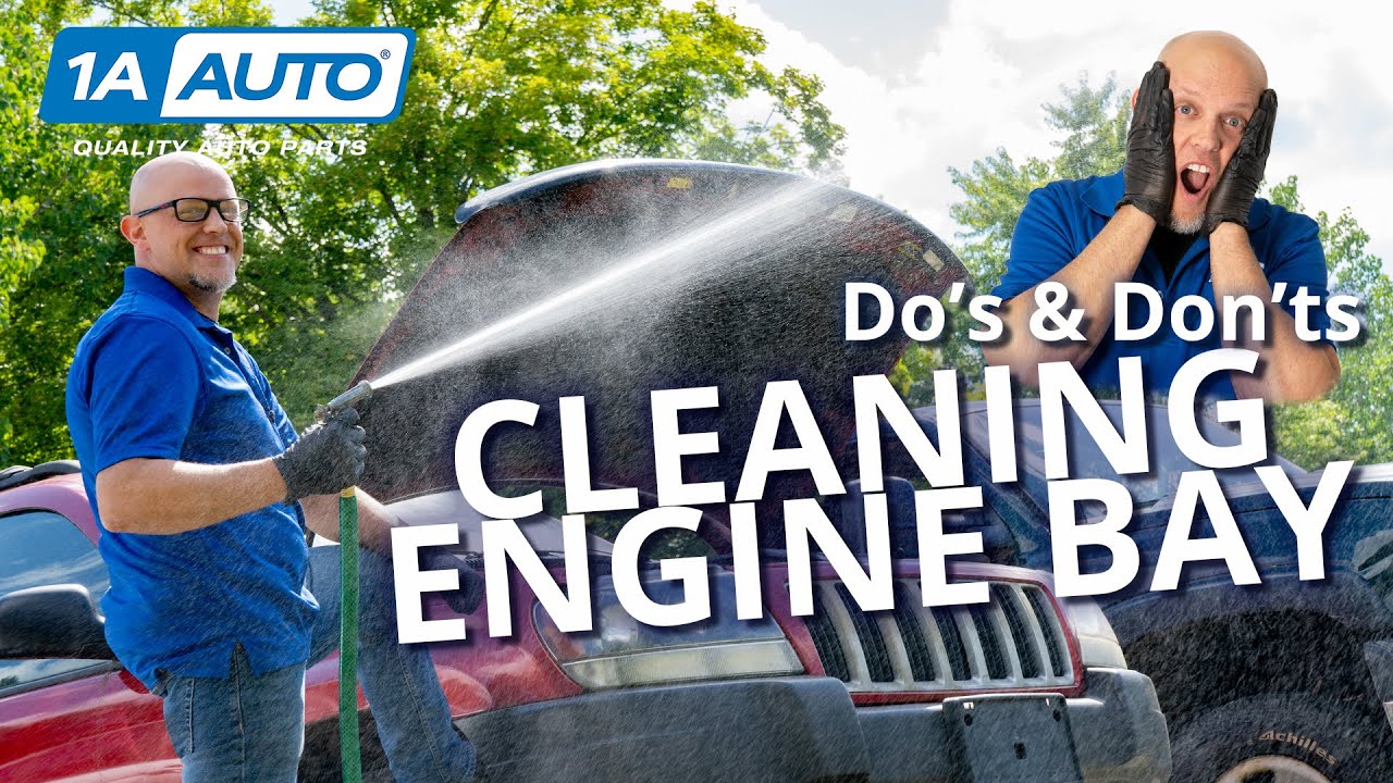 Watch video Don't Just Spray Your Car's Engine Bay! Right and Wrong Way to Clean an Engine Bay! Now Don't Just Spray Your Car's Engine Bay! Right and Wrong Way to Clean an Engine Bay!