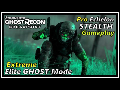 Ghost Recon Breakpoint: Pro Echelon Stealth Gameplay | Pistol Only [Extreme Settings | Ghost Mode]