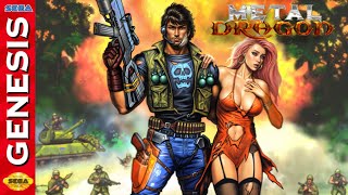 Metal Dragon - Sega Genesis / Megadrive - [Full Gameplay]
