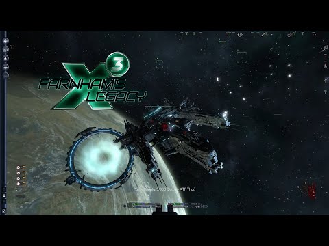 X3 Farnham's Legacy - Battling the Terran Navy and Capturing a Battleship