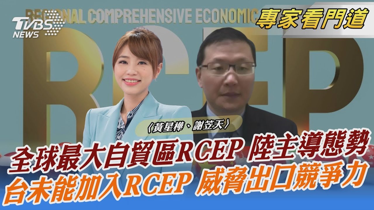 RCEP將滿一年 台灣經貿被邊緣化 謝笠天:容易與亞太脫節