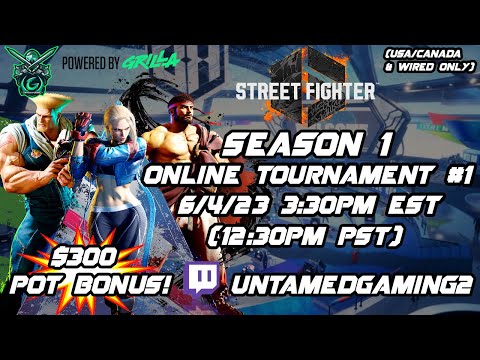 Street Fighter 6 Season 1 Online Tournament #1 6/4/23