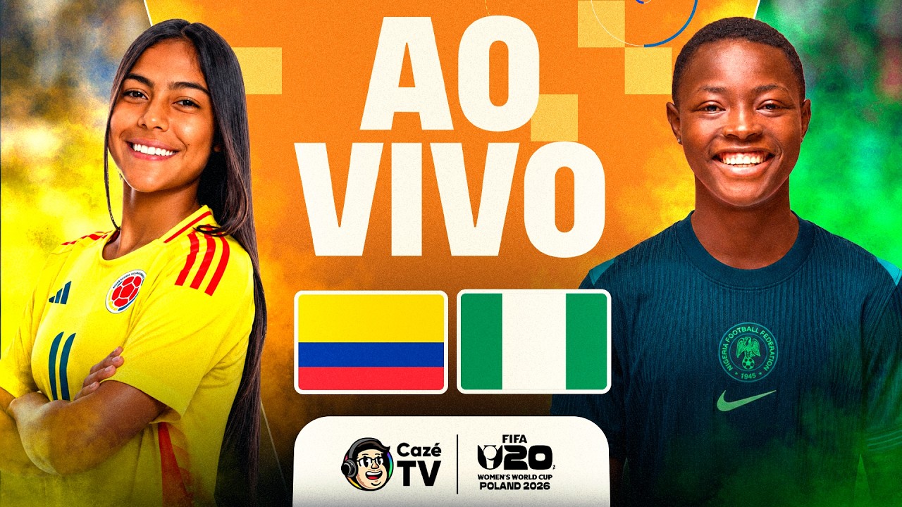 JOGO COMPLETO: COLÔMBIA X NIGÉRIA | COPA DO MUNDO FEMININA SUB-20 FIFA 2026 | QUARTAS DE FINAL