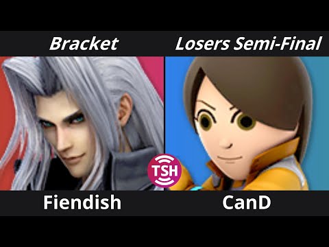 LFG 23 Losers Semis - CanD (Mii Gunner) vs Fiendish (Sephiroth) Bristol Smash Ultimate Weekly - SSBU