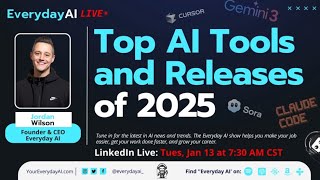 Top AI Tools and Releases of 2025