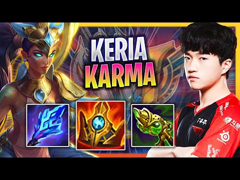 LEARN HOW TO PLAY KARMA SUPPORT LIKE A PRO! | T1 Keria Plays Karma Support vs Nautilus!  Season 2023