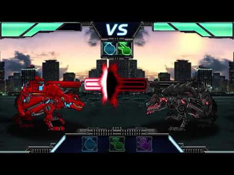 Terminator tyranno destroys Tyranno red