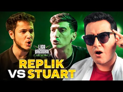 La batalla de rap MÁS POÉTICA Y FILOSÓFICA DEL AÑO | Replik vs Stuart (REACCIÓN - Batalla de rap)