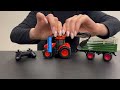 Traktor Zetor RC s vlekem plast 42 cm