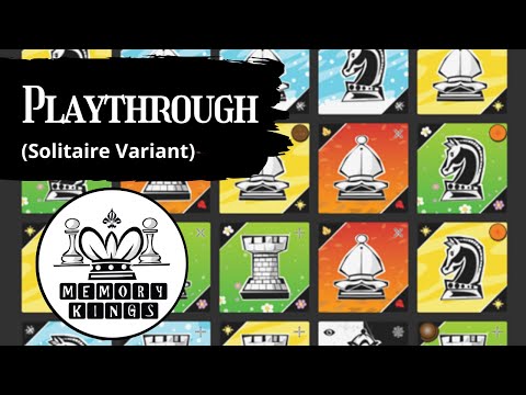 Memory Kings - How to Play the Solo Variant (on Digital Version 0.1.1)