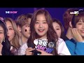 IZ*ONE, 1st WIN of THE SHOW [THE SHOW 181113]