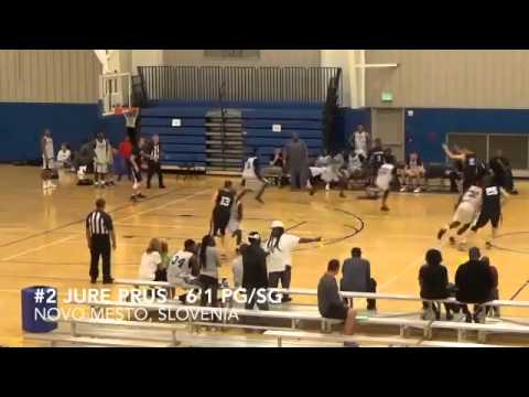 #2 - Jure Prus - PG/SG - Combine Basketball Highlights