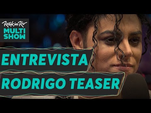 Rock in Rio | Entrevista Rodrigo Teaser | Michael Jackson Cover