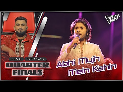 Imesh Sandeepa  | Abhi Mujh Mein Kahin | Team Supun | Quarter Finals | The Voice Sri Lanka