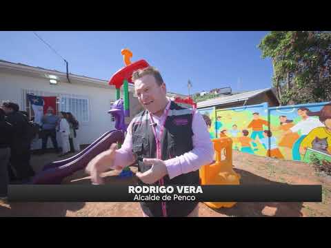 Inauguran jardín infantil en Penco tras incendios