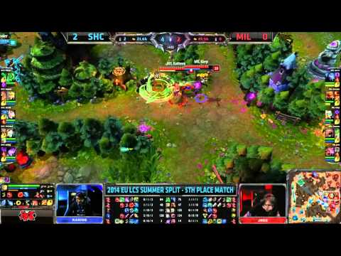 (14.08.2014) SHC vs MIL G3 | SUPA HOT CREW vs Millenium | LCS EU Summer 2014 Playoff