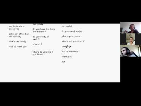 Lebanese Arabic conversation with Tarek and Ibra in the presence of Ami my student pt 2