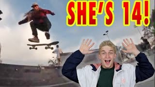 THIS 14 YEAR OLD GIRL SKATES BETTER THAN YOU! Skate Submit #24