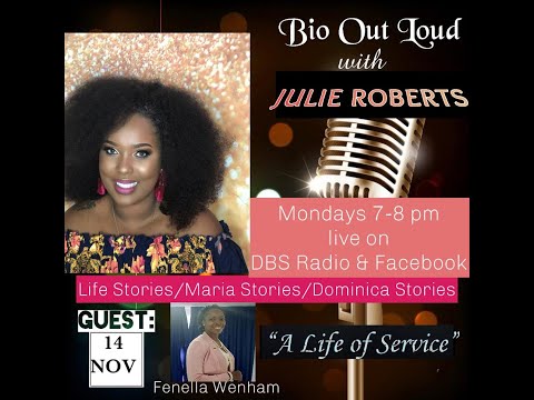 Bio Out Loud with Julie Roberts & Guest Fenella Wenham